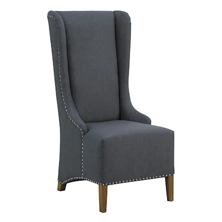 High Back Accent Chair